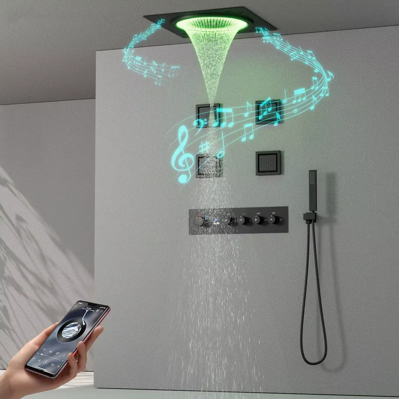 Smart LED Shower Set Bathroom  - Spa & Wellness Retreat recension och pris