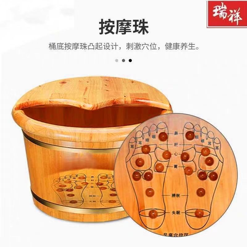 Cedar Wood Foot Soaking Bucket - Spa & Wellness Retreat recension och pris