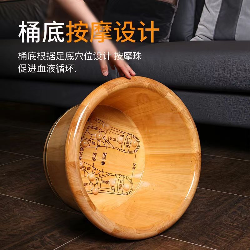 Cedar Wood Foot Soaking Bucket - Spa & Wellness Retreat recension och pris