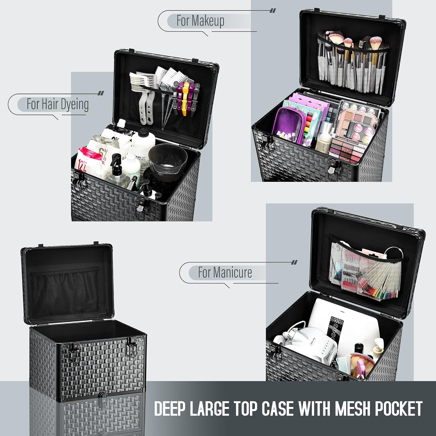 Rolling Salon Cart with 3 Draw - Spa & Wellness Retreat recension och pris