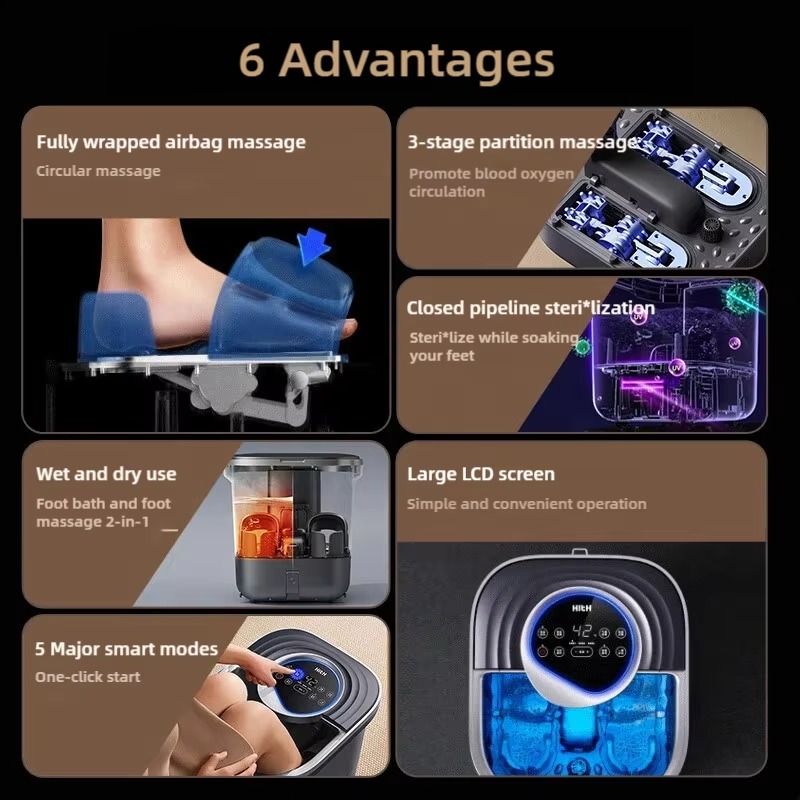 Portable Electric Foot Massage - Spa & Wellness Retreat recension och pris