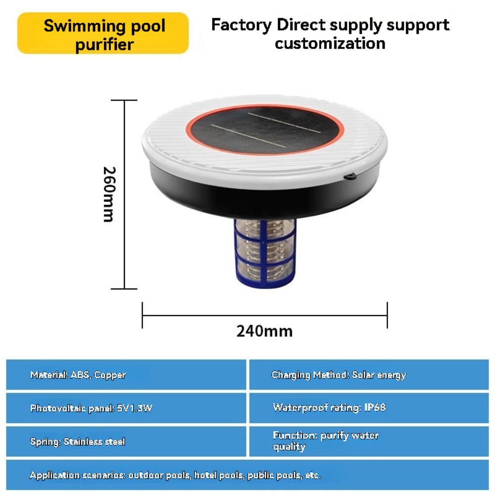 Solar Pool Ionizer Floating Co - W Spa & Wellness recension och pris