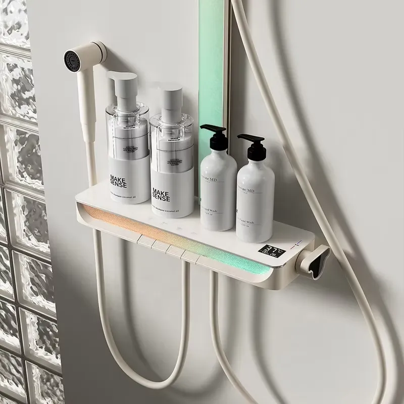Brass Digital Waterfall Shower - Spa & Wellness Retreat recension och pris
