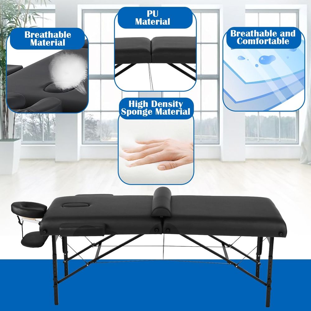 Massage Bed Portable Massage T - W Spa & Wellness recension och pris