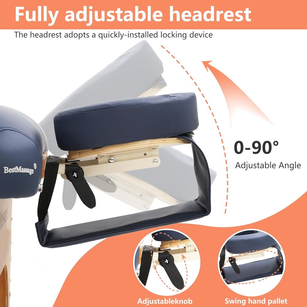 Massage Bed Portable Massage T - W Spa & Wellness recension och pris