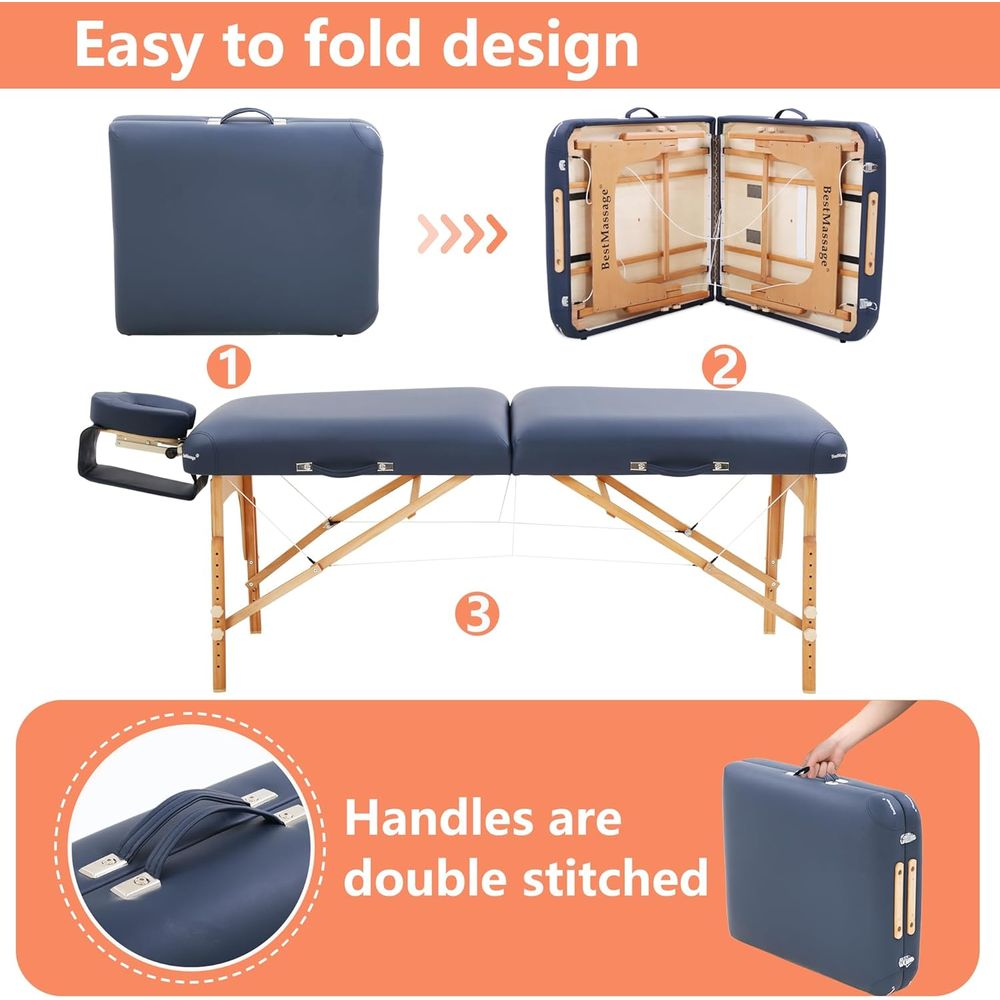 Massage Bed Portable Massage T - W Spa & Wellness recension och pris