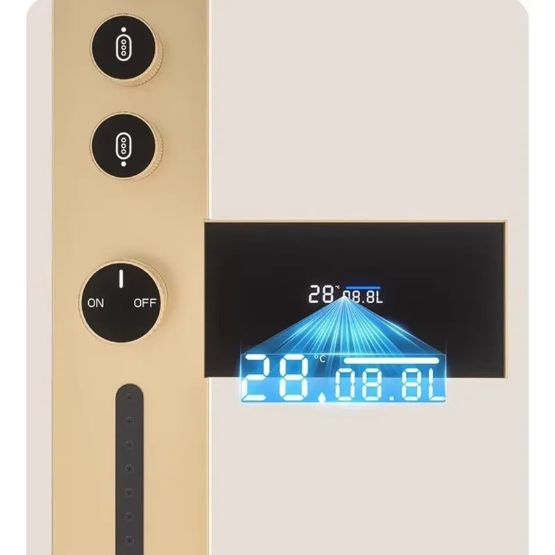 Brass Rainfall Shower Panel Se - Spa & Wellness Retreat recension och pris